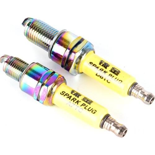 1 Piece Engine Standard Spark Plug for 125cc 150cc 200cc 250cc Pit Dirt Bike ATV Quad Motard Moped Buggy Scooter Motorcycle