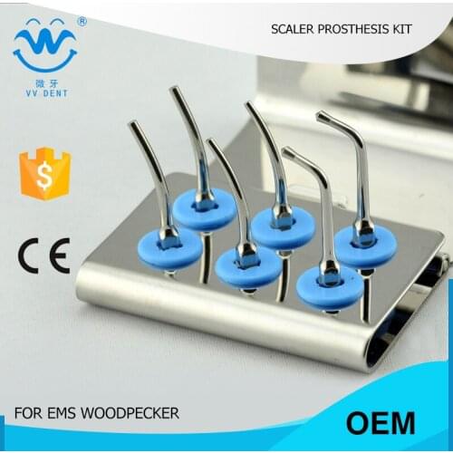 2 SETS EPRKS Scaler Prosthetics Kit COMPATIBLE WITH EMS maintenance set AND EMS piezon master 600 premium AND WOODECKER SCALERS