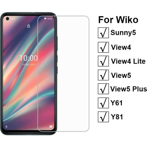 2PC Screen Protector For Wiko View 5 Plus 4 Lite Tempered Glass For Wiko Y61 Y81 Pelicula Protective Glass on Wiko Sunny 5 Vetro
