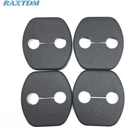 For Nissan Qashqai Almera Juke Sentra Tiida X-Trail Door lock buckle decorative cover special modified lock cover 4pcs