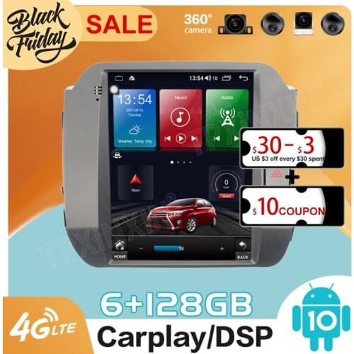 128GB Android 10.0 Tesla Style for Kia Sportage 3 SL 2011 - 2016 Carplay GPS Car Navigation Multimedia Video Player Stereo Radio
