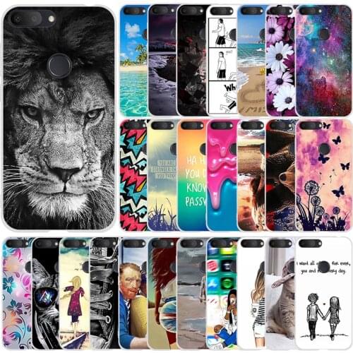 Phone Case For Alcatel 1S 1 S 2019 Case Soft TPU Silicone Back Cover For Alcatel 1S 2019 Cases Patterned Protective Shell Coque