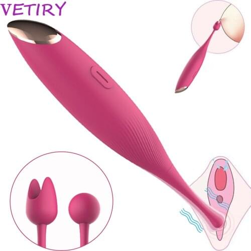 G-spot Vibrators Sex Toy for Woman 10 Modes Vaginal Massage High Frequency Licking Nipple Clitoral Stimulator Adult Sex Products