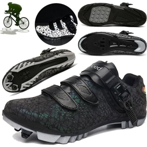 2021 New Mtb Bike Cycling Shoes Men Sneakers Women Luminous Outdoor Non-Slip Cleats Racing Bicicleta Carretera
