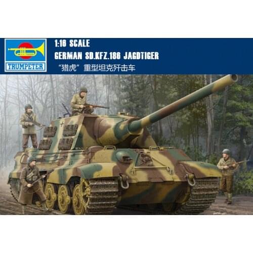 RealTS Trumpeter 1/16 #00923 WWII German Sd.Kfz.186 Jagdtiger Model Kit