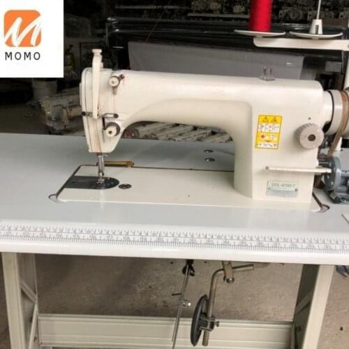 Original used single needle lockstitch industrial sewing machine