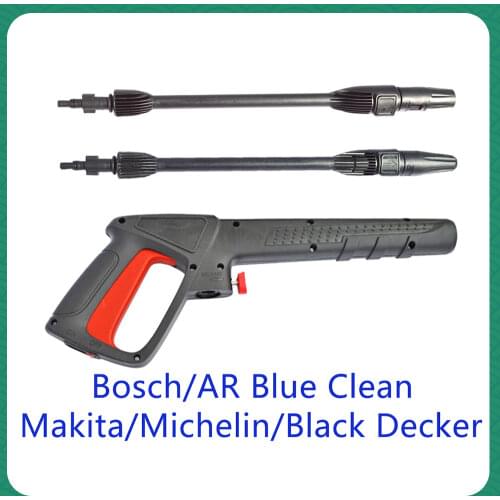 Pressure Washer Spray Gun Car Washer Jet Water Gun Nozzle for AR Blue Clean Black Decker Bosch Michelin Makita Pressure Washer