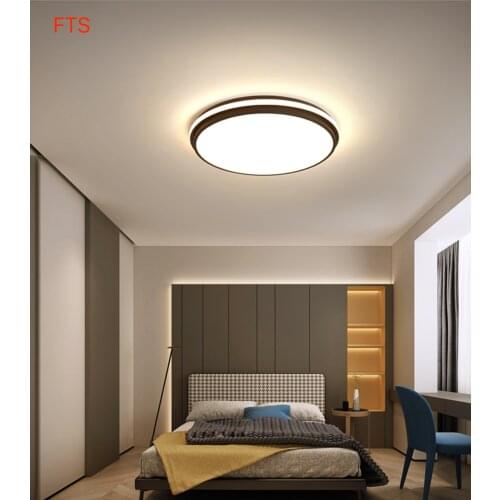 Bedroom lamp modern minimalist led ceiling lamp Nordic personality creative master bedroom warm and romantic room study lighting