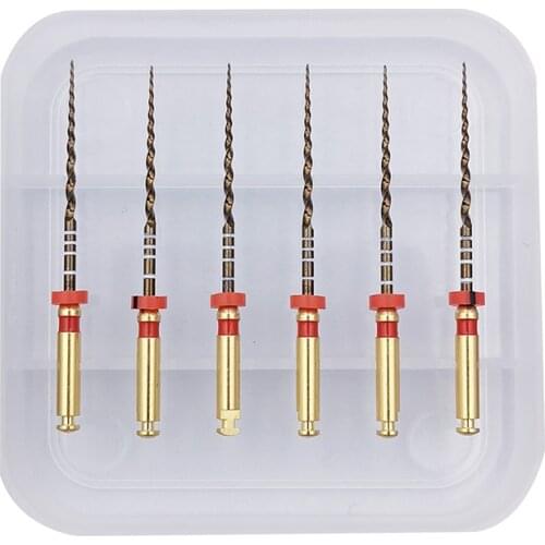 Dental Pro Gold Files NITI Endo Files Rotary Super Golden TaperFile SX-F3 Nickel Titainium Endodontic Files Dental Instruments