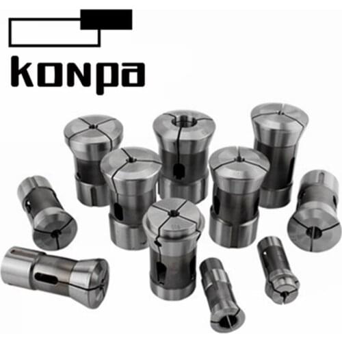 173E Type high-precision push lathe chuck with round / square / hex hole flexible automatic CNC lathe chuck customize collet