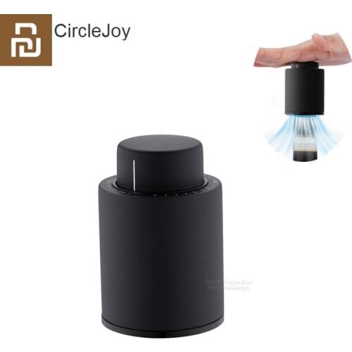 Youpin Circle Joy Wine Stopper Plastic ABS Vacuum Memory Wine Stopper Electric Stopper Wine Corks