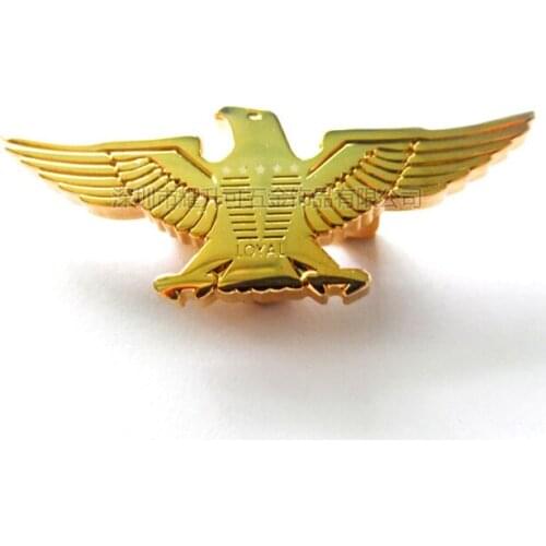 1" Custom Metal Die Struck Enamel lapel badges/pins- badge pins for promotion gifts