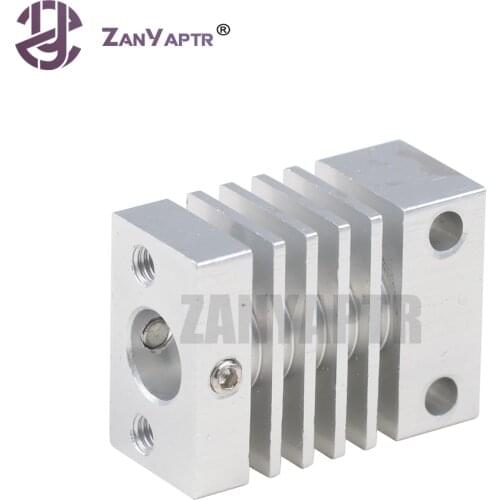 1Pc 3D printer Bowden Extruder hotend CR10 Heat Sink All-Metal Radiator For V6 CREALITY CR-10 CR-10s Heatsinks