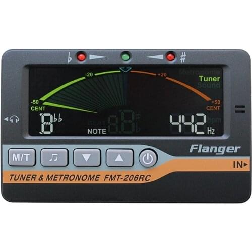 Flanger 3 in 1 Guitar Bass Saxophone Instrument Tuner Metronome Tone Generator