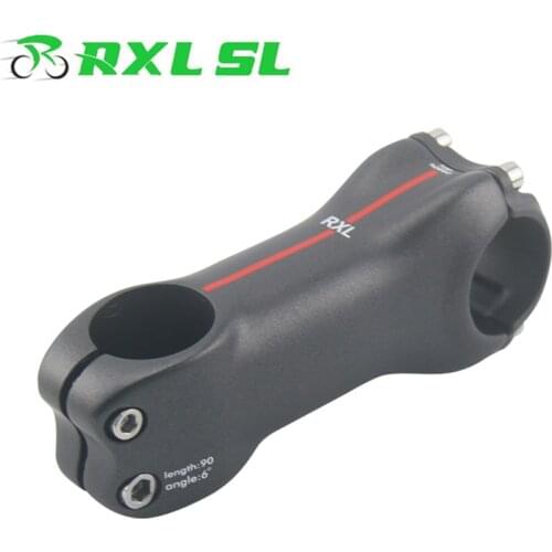 RXL SL Bicycle Carbon Stem 31.8mm Road Bike Stems UD Matte Red/Black 6/17 Degree Mtb Stem Carbon 70/80/90/100/110/120/130mm
