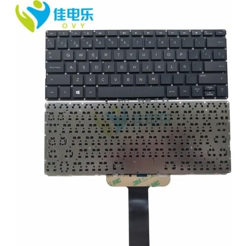 Notebook Laptop Spanish Keyboard for HP Pavilion 11 X360 11-u000 M1-u000 U001dx SP Layout Black Non-backlit HPM14K3 New Works
