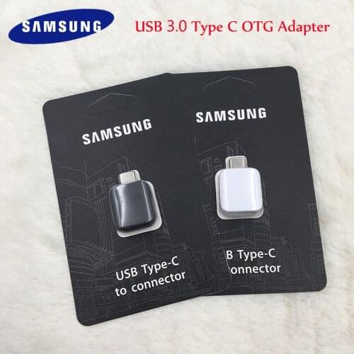 Original USB Type C OTG Adapter For Samsung Galaxy S20 S10 S8 S9 plus note 8 9 10 A70 A50 Support Pen Drive/U DISk/Mouse/Gamepad