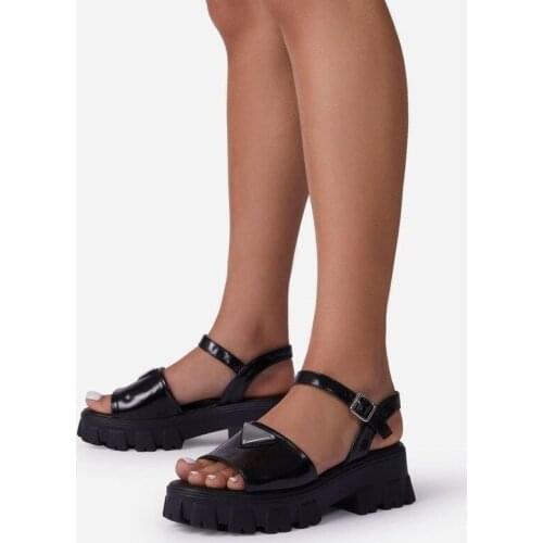 2021Summer New Women Casual Shoes Slippers Rome Retro Thick Bottom Open Toe Sandals Beach Slip on Slides Brand Design Sandals