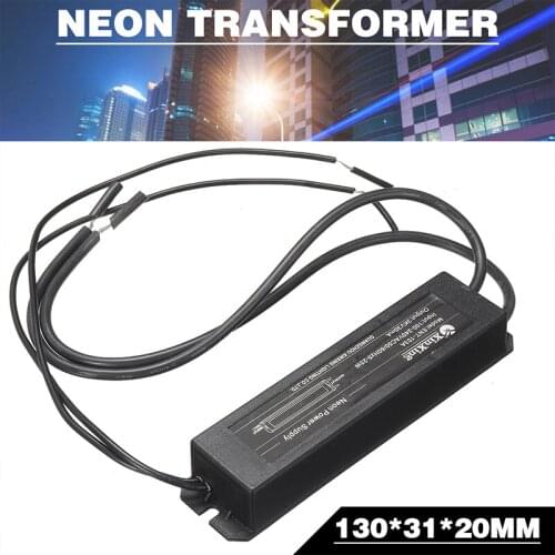 Glass Neon Transformer Light Sign Electronic Transformer Durable Neon Power Supply HB-C02TE 3KV 30mA 5-25W Lighting Accessory