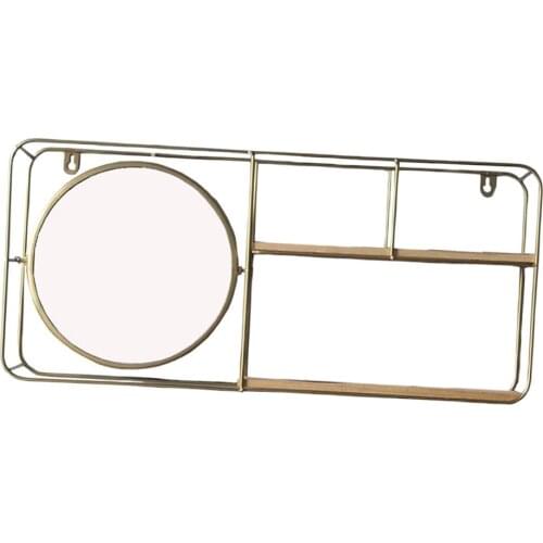 Iron Wall Shelf Organizer Multi-Function Home ing Sundries Storage