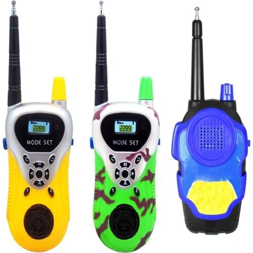 3 styles Children outdoors wireless Walkie Talkie toy Radio UHF Two Way Walkie Talki parent-child interaction for children gifts