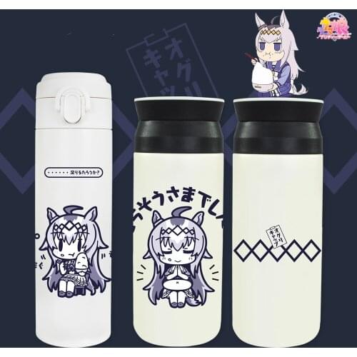 Anime Umamusume: Pretty Derby Oguri Cap 304 Stainless Steel Fashion Creative Vacuum Cup Student Water Bottle Thermos Cup