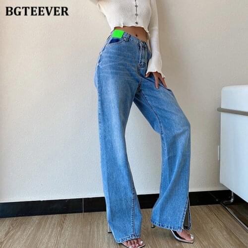 BGTEEVER Womens Boyfriend Jeans