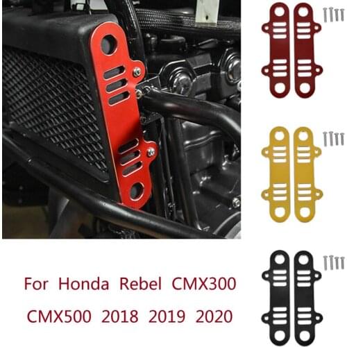 For Honda Rebel CMX300 CMX500 Left & Right Radiator Side Protector Guard Cover 2017 2018 2019 2020 CMX 300 500 Accessories