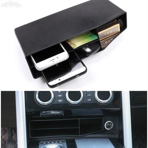 ABS Multifunction Modification For Land Rover Discovery 5 L462 Car Central Console Box Key/Cigarette/Phone Holder accessories