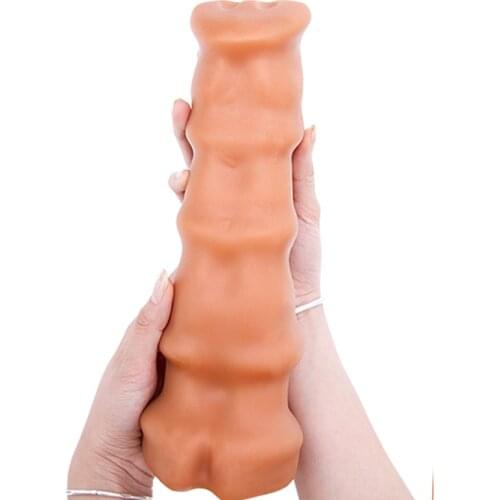 2021 New Huge Dildo Anal Plug Sex Toys For Women Men Strap On Masturbators Big Dildo Thrust Butt Plug Prostate Massage Anal Toys