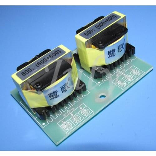 Permalloy 600Ω: 600Ω + 600Ω audio signal transformer three independent balanced windings PT-1