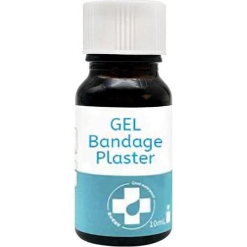 10ml Liquid Bandage Medical Disinfecting Adhesive Hemostasis Plaster Waterproof First Aid for Small Cut Wounds Healing Gel Patch