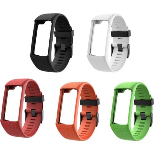 Silicone Wrist Sport Band for Polar A360 A370 Watchband Strap Replacement for POLAR A360/A370 GPS Smart Watch Accessories