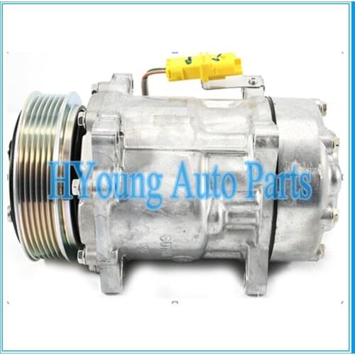 High quality Auto AC Compressors for Citroen / Peugeot / Fiat 6453JN 6453JQ 6453LQ 9639109580