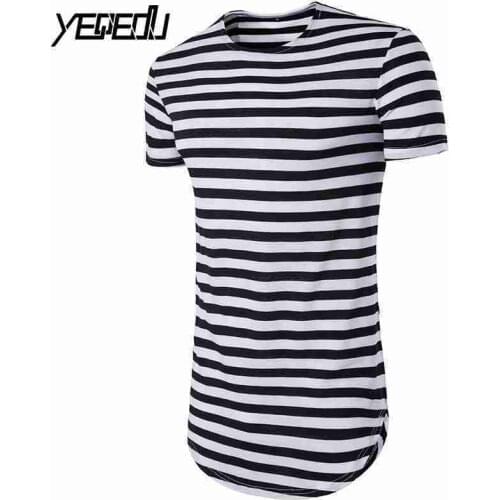 Мужские полосаты футболки Yeqedu China At AliExpress