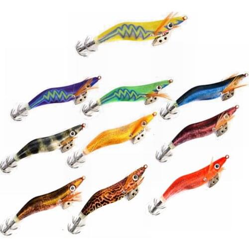 1 Pcs 8cm-13.5cm 8g-19g 11 Color Metal Super Long Range Casting Squid Hook Luminous Bionic Bait Artificial Bait