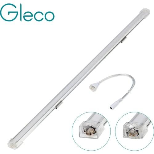1PCS 50CM 24V LED Bar Light Seamless Connecting Ultra thin LED Strip 42LEDs SMD 2835 Milky cover Kitchen Cabinet Light