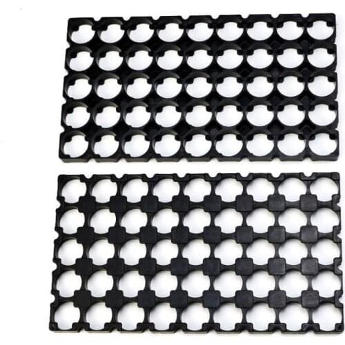 10pcs/lot MasterFire 5*9 21700 Lithium Battery Holder Bracket Cell Safety Anti Vibration Plastic Brackets For 21700 Batteries