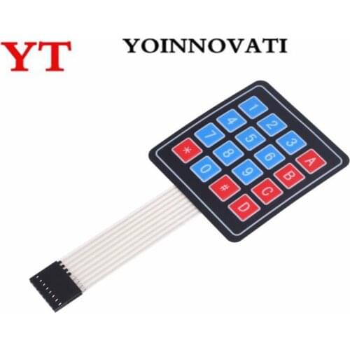 5pcs 16 Key 4 x 4 Membrane Switch Keypad 4x4 4*4 Matrix Array Matrix keyboard