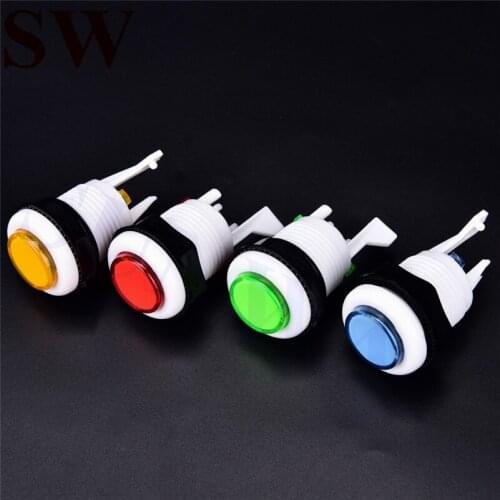 50PCS 28mm Push Button Switch Arcade A4 Push Button Durable Multi cade MAME HAPP Style button with microswitch