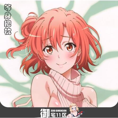 Anime My Youth Romantic Comedy Is Wrong, As I Expected Yukinoshita Yukino Dakimakura Hugging Body Pillow Case Cover Bedding Gift