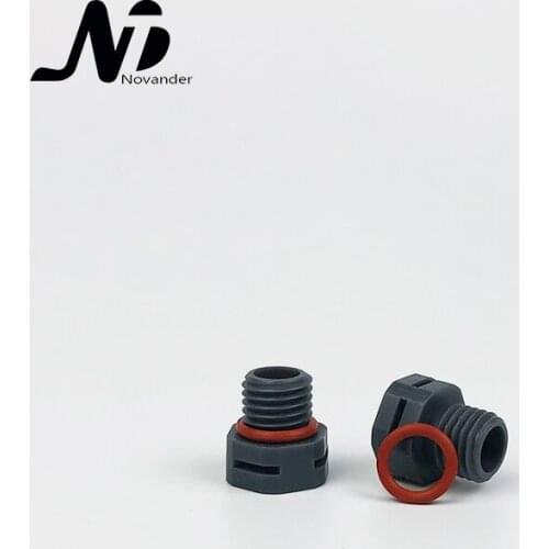 Free Shipping 100pcs Nylon Waterproof Air Vent Plug M12*1.5 Screw Breather Vent Valve