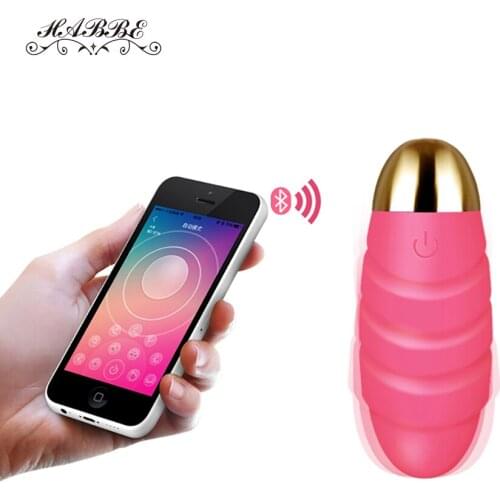 App Remote Control wireless Vibrator Sex Toys For Couple Vibrating Egg Bluetooth Connected G Spot Vibrator Sex Shop For Couples