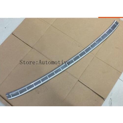 For Lexus NX 200t 300h 2015 2016 2017 Brushed Stainless Steel Rear Bumper Tailgate Trunk Protector Cover Trim Car Styling Model