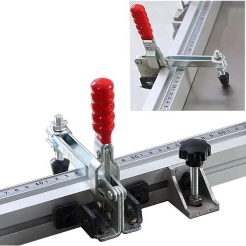 For Table Saw Fence Push Pressing Wood Guide Auxiliary Clamp Carpenter Woodworking Tools