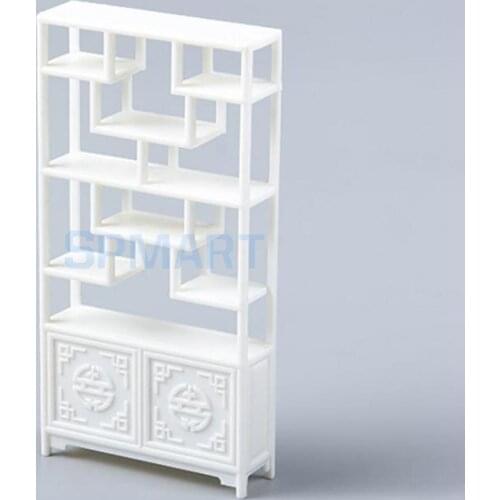 Home Furniture DIY Scenery 1/25 Scale Rack Shelf Shelves Plastic Mini Scene