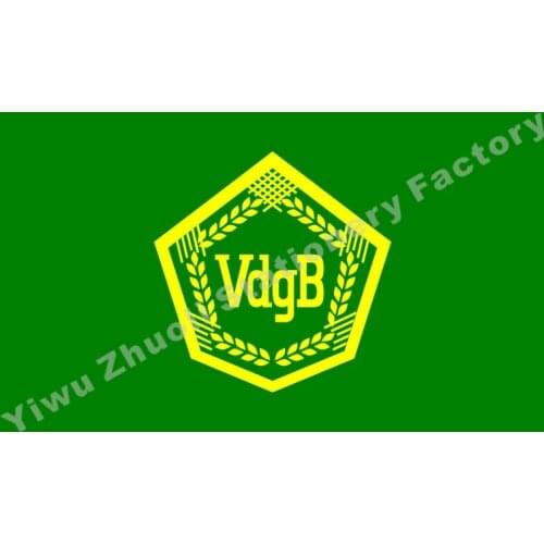 Germany VdgB Flag 150X90cm (3x5FT) 120g 100D Polyester Double Stitched High Quality Banner Free Shipping