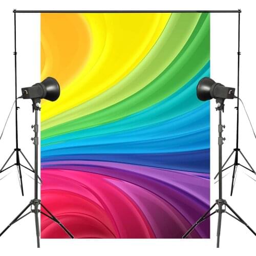 Exquisite Photography Background Rainbow Photo Backdrops Art Theme Photo Studio Background Props 5x7ft