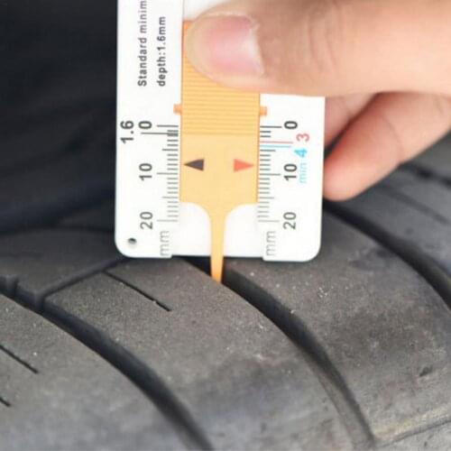 PCS Tire Tread Ruler for Car Motorcycle Tread Pattern Depth Ruler Vernier Depth Caliper Depth Meter 020mm Tread Piece stylish