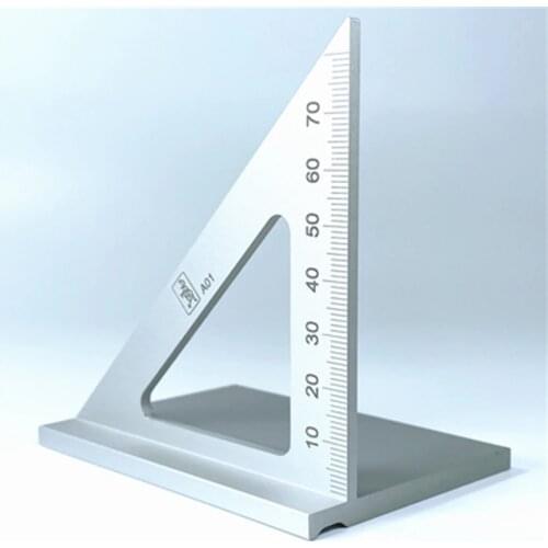 45 Degree 90 Degree Metric Gauge Woodworking Ruler Square Layout Miter Triangle Ruler Measure Tools Woodworking Tools